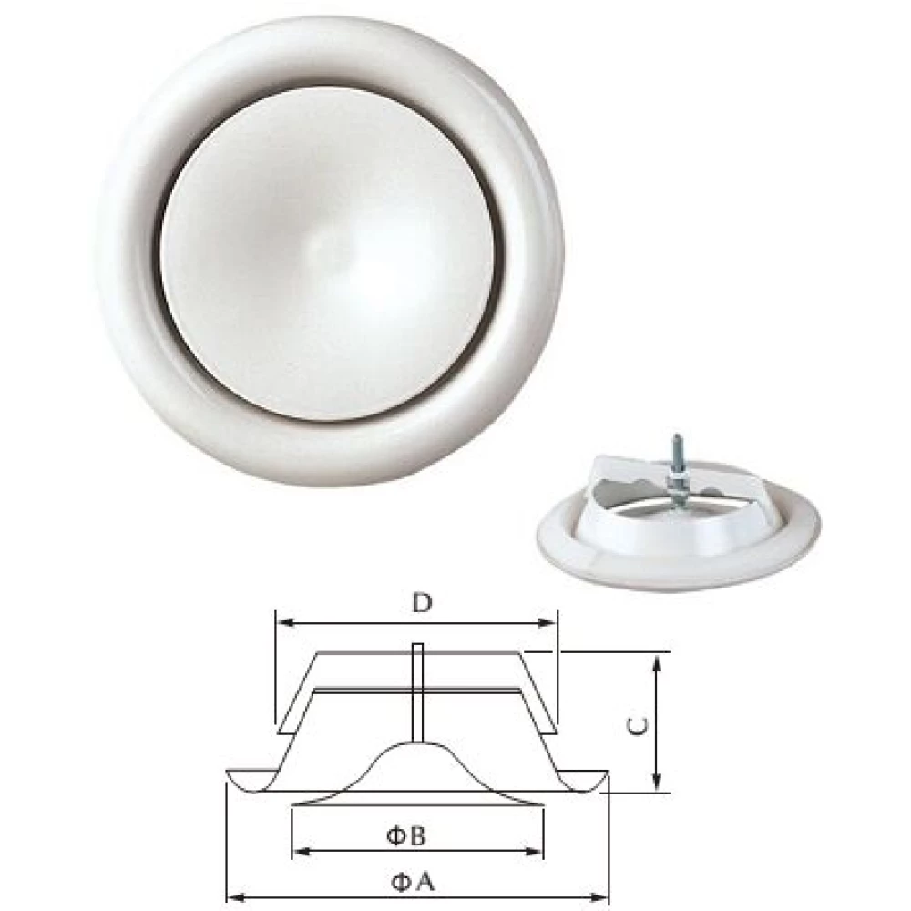 Анемостат припливний SV 125