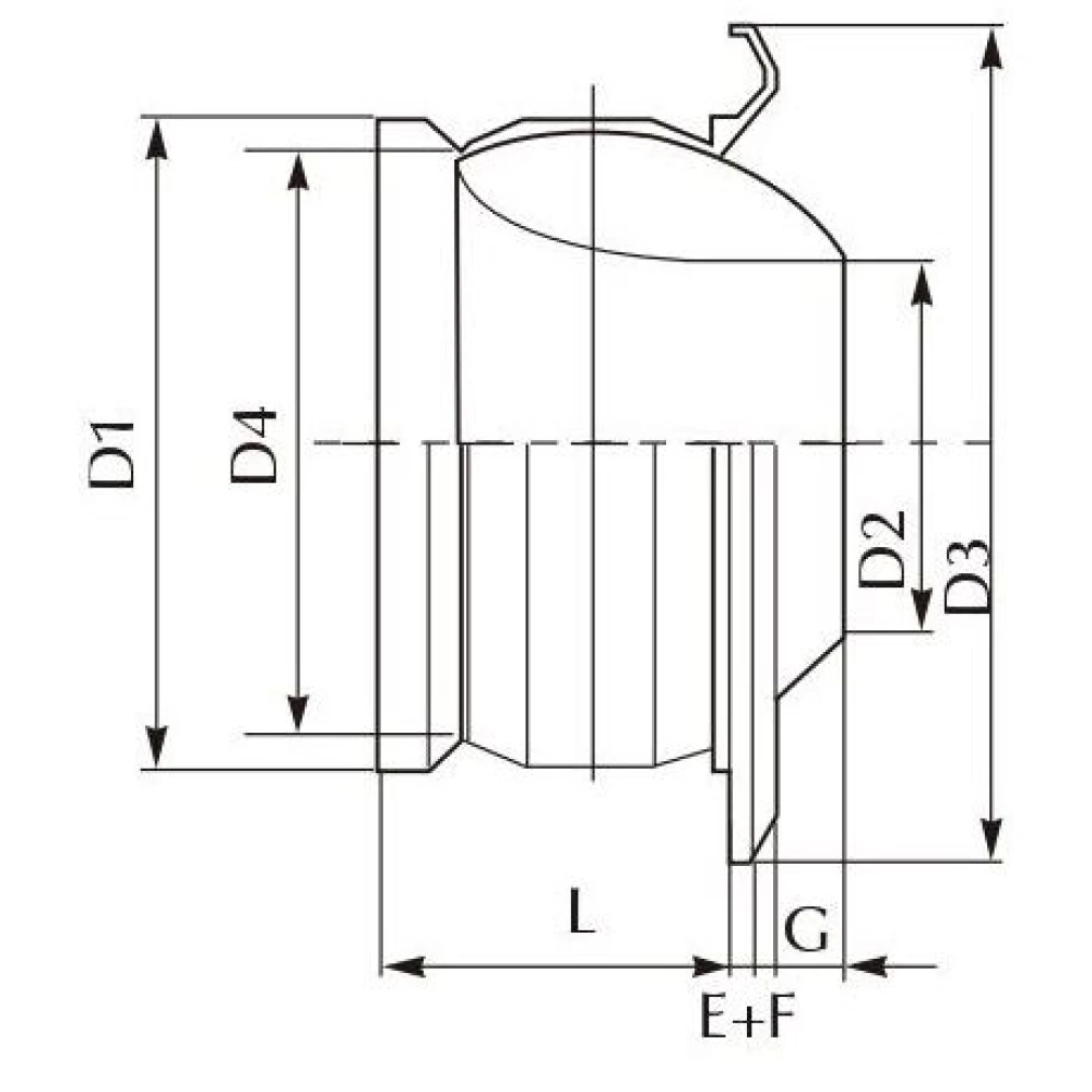 Реактивне сопло (дифузор) 125