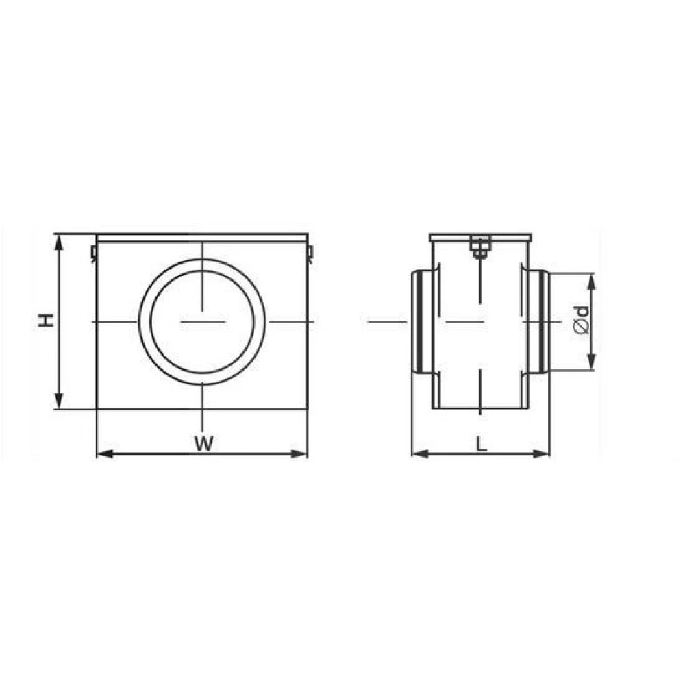 Фільтр-бокс FB 125мм