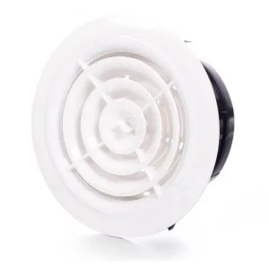 Зображення товара -  Решітка вентеляційна (анемостат) VPО пластик 200