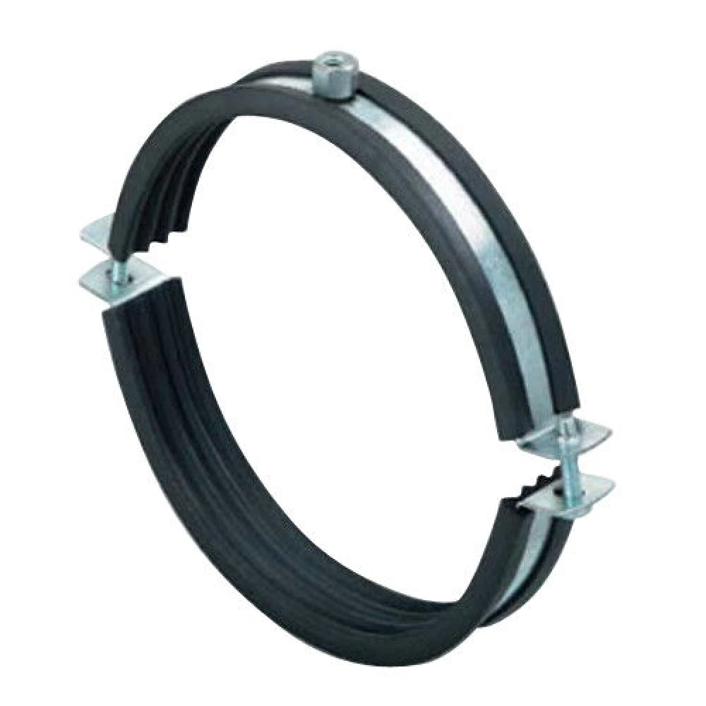 Хомут з ​​віброгасником та гайкою М8 -1.1/2“ (47-53мм)